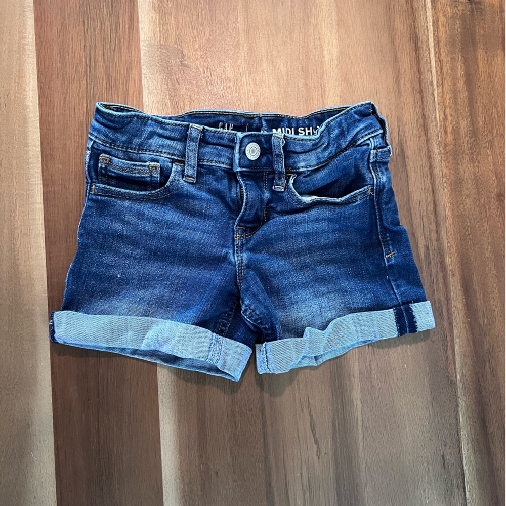 Gap Kids Denim Midi Shorts